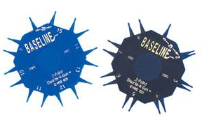 Baseline two-point discriminator (aesthesiometer)