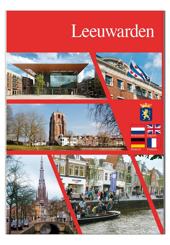 Wandelgids: Leeuwarden, viertalig