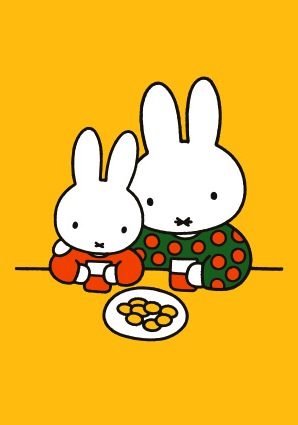 Nijntje - Miffy - 2 konijnen, limonade/ST