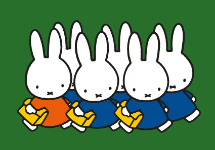 Nijntje - Miffy - Nijntje met schooltas/L, Dick Bruna