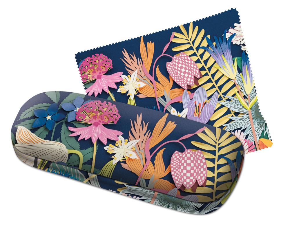 Brillenkoker incl. brillendoekje: Paper creations, Geertje Aalders