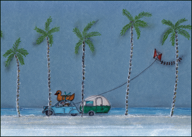 Vakantietijd, Francien van Lang