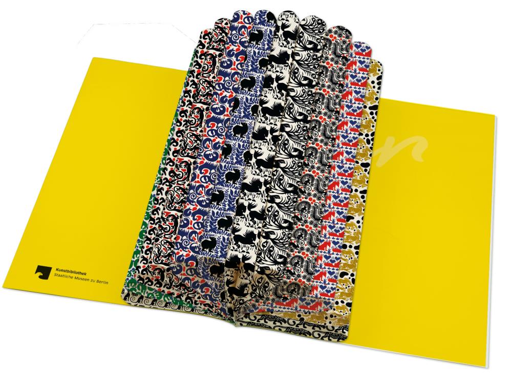 Cadeaupapier: Animal papers from the collection of the Kunstbibliothek