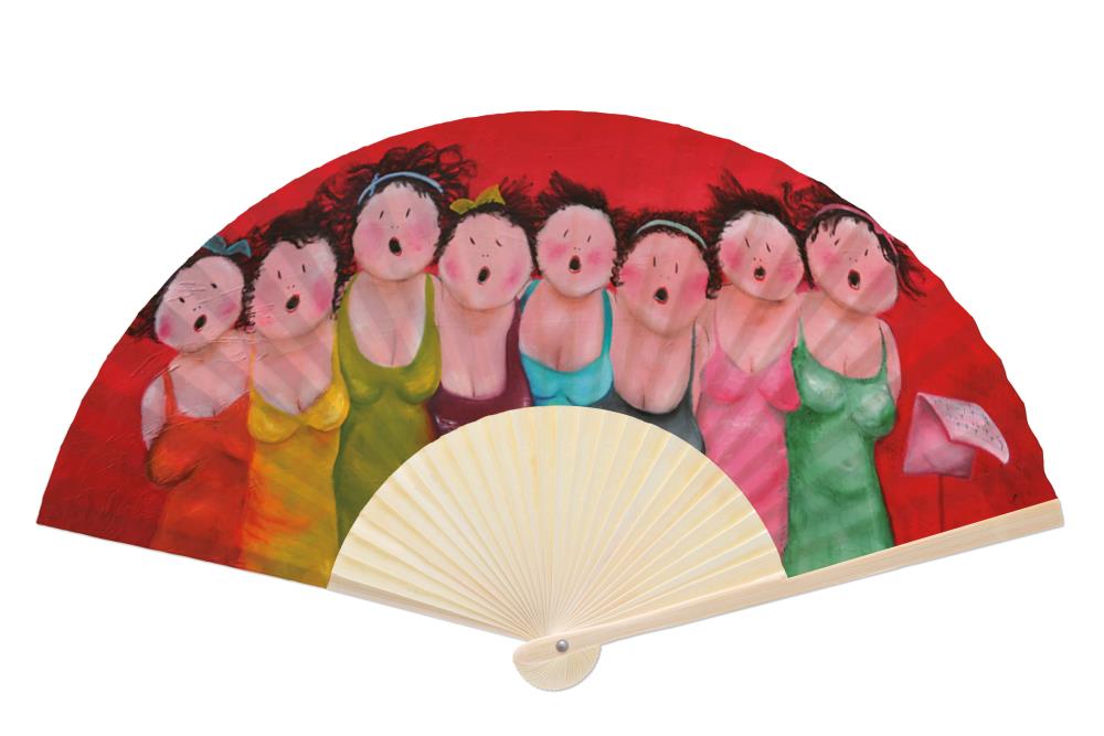 Handwaaier: Uit volle borst, Judith Stam