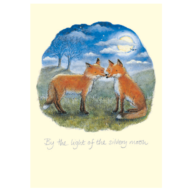 By the light of the silverly moon