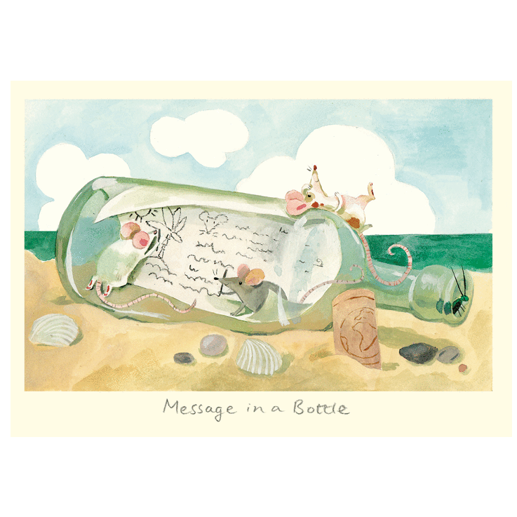 Message in a bottle by Anna Shuttlewood