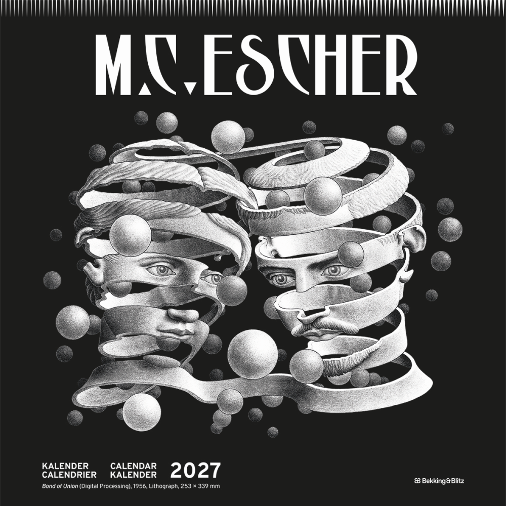 M.C. Escher maandkalender 2027