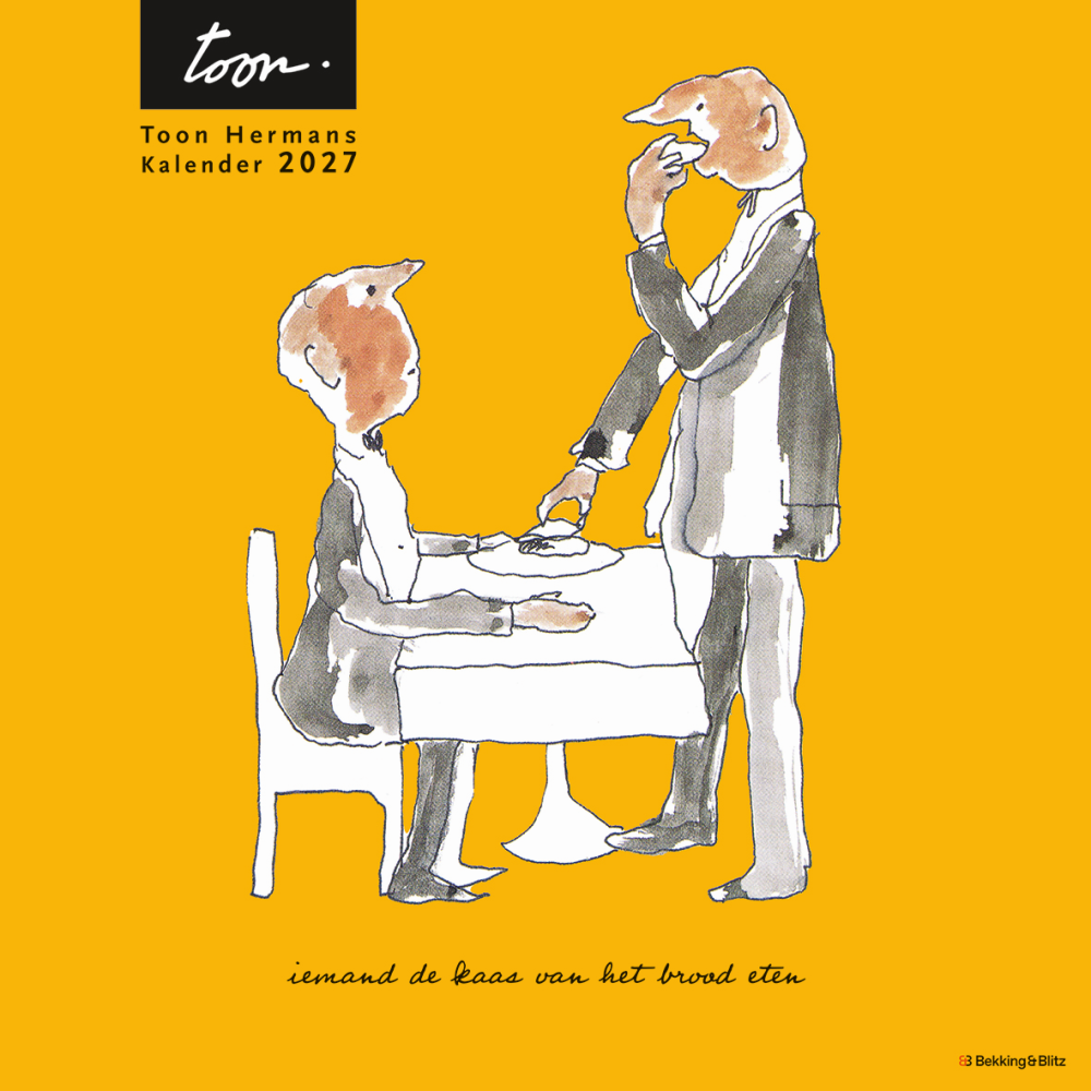 Toon Hermans maandkalender 2027