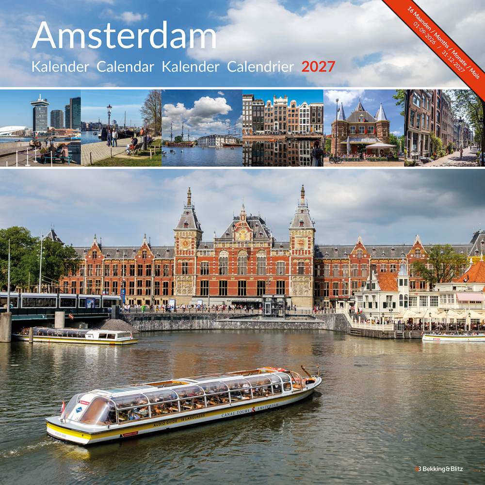 Amsterdam maandkalender 2027