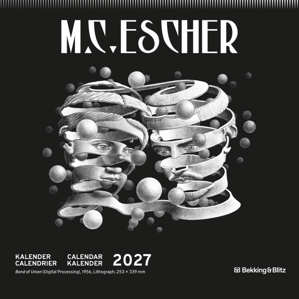 M.C. Escher mini maandkalender 2027