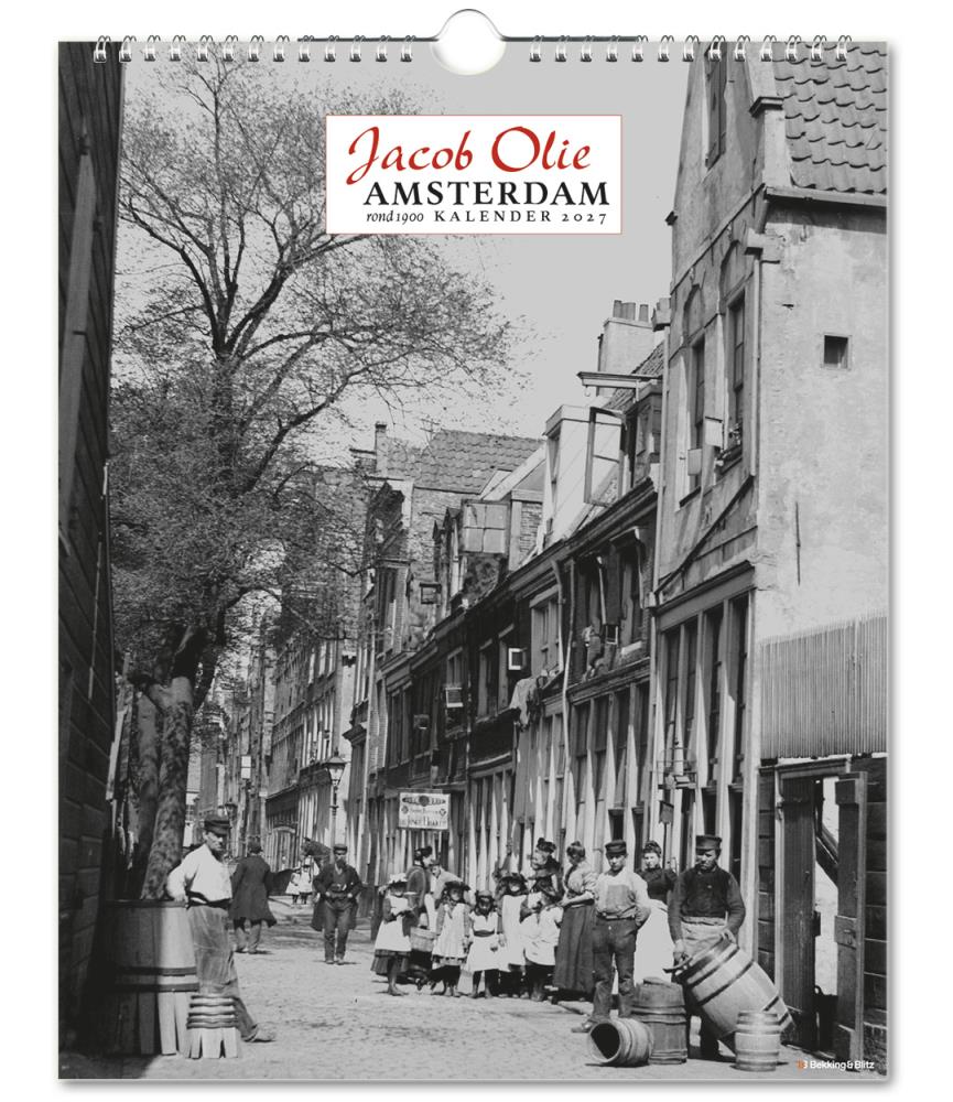 Amsterdam rond 1900 kalender 2027, Jacob Olie