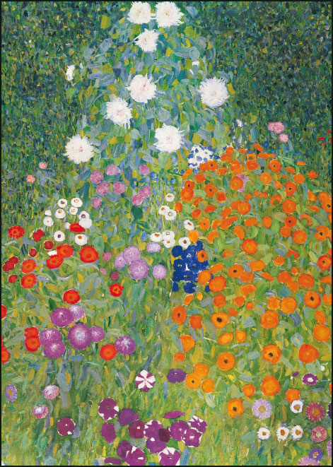 Farmer's garden-Boerentuin, Gustav Klimt