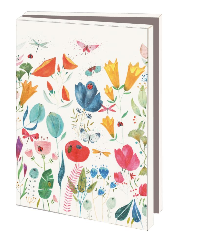 Kaartenmapje met env, klein: Bloemen, Miriam Bouwens