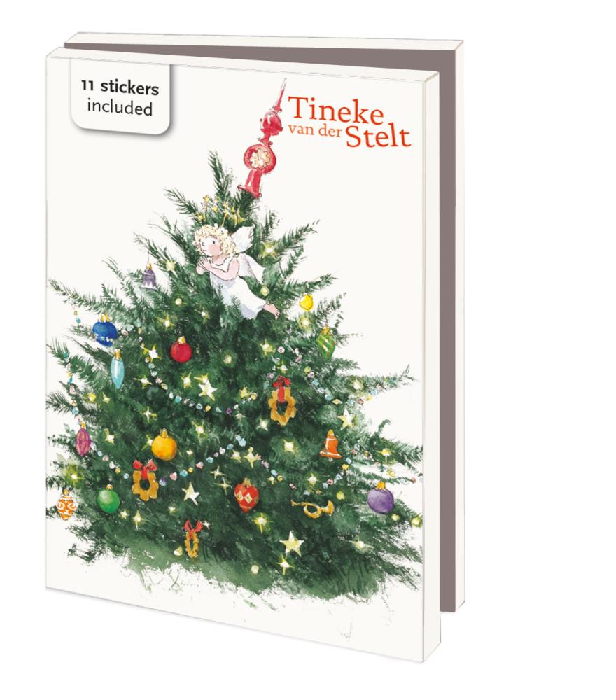 Kaartenmapje met env, klein: Tineke van der Stelt