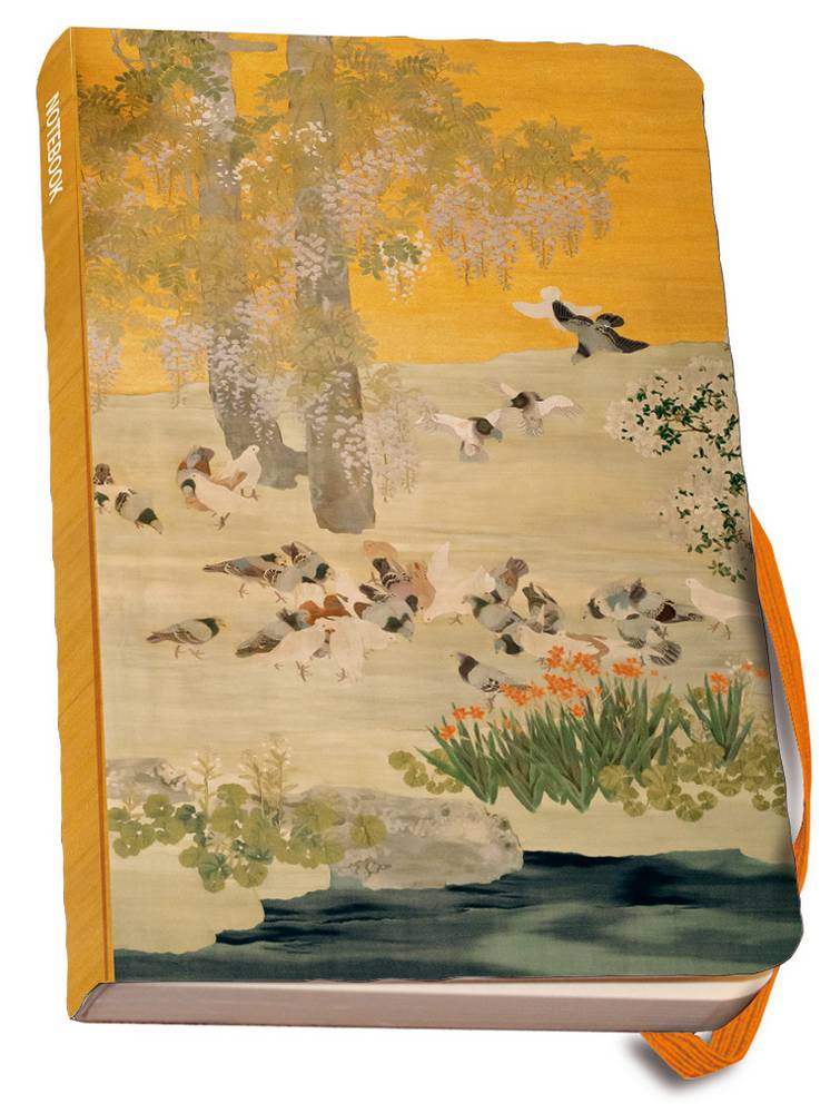 Notitieboek A6, zachte kaft: Doves, Peace Palace