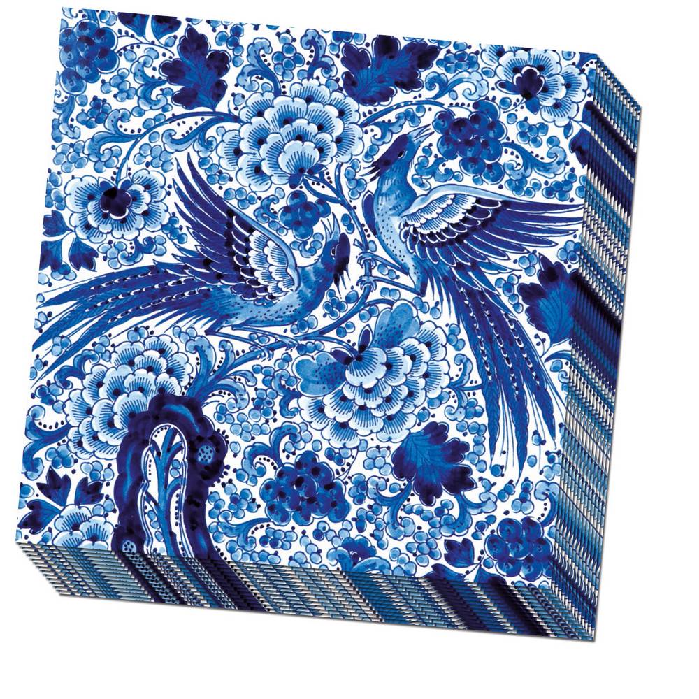 Servetten: Royal Delft, De Porceleyne Fles