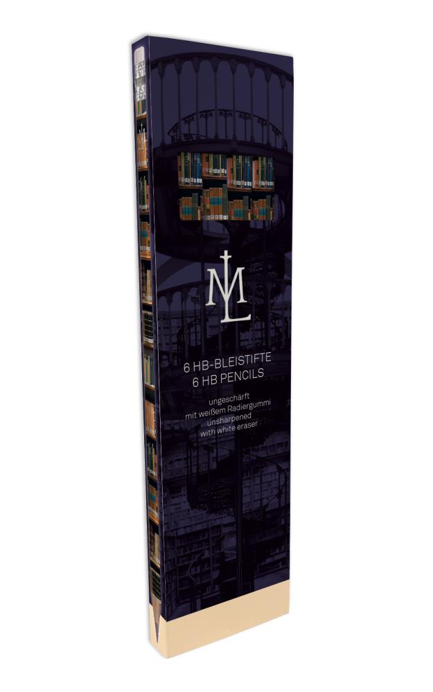 Potloden: Boeken, Die Klosterbibliothek, Maria Laach