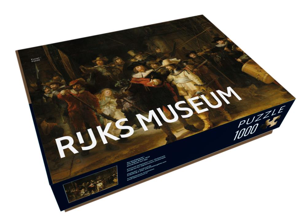 Puzzel (1.000 stukjes): Nachtwacht, Rijksmuseum