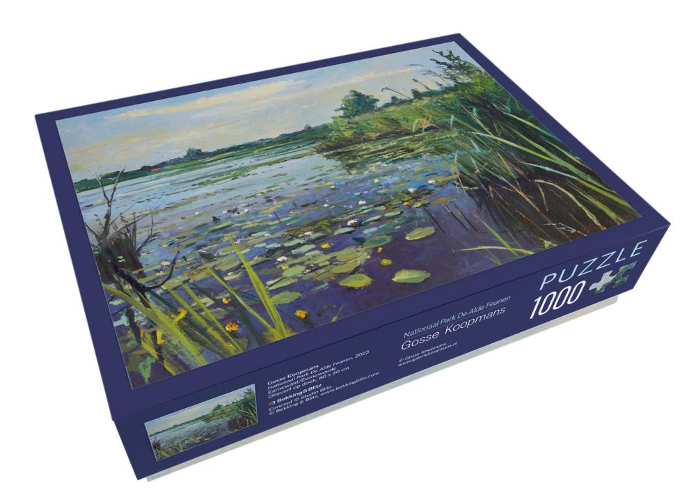 Puzzel (1.000 stukjes): Gosse Koopmans, Nationaal Park De Alde Feanen