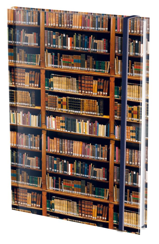 Adresboek A6, harde kaft: Boeken, Die Klosterbibliothek, Maria Laach