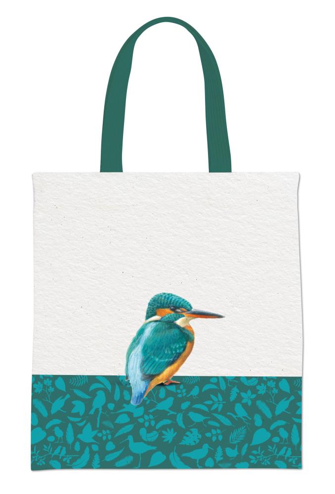 Tote bag: Drie vogels, Elwin van der Kolk, Vogelbescherming Nederland