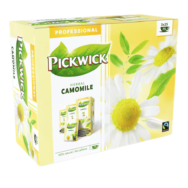 Pickwick - Camomile (3x25x1,5 gr) - Fairtrade