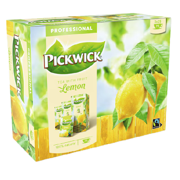 Pickwick - Lemon (3x25x1,5 gr) - Fairtrade