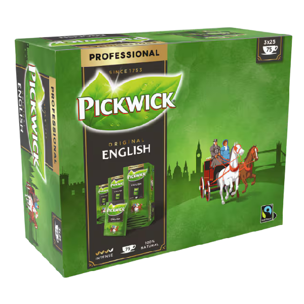 Pickwick - English Blend (3x25x2 gr) - Fairtrade