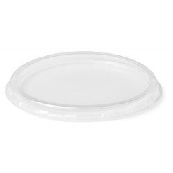 Doos - Deksel Rond Helder pp 70,3mm t.b.v. Automaatbekers 1000 stuks (Trivium)