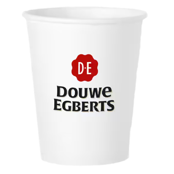 Doos - Bekers Karton Douwe Egberts 180cc 30x100st *prijs incl. SUP-verpakkingsbel.* 