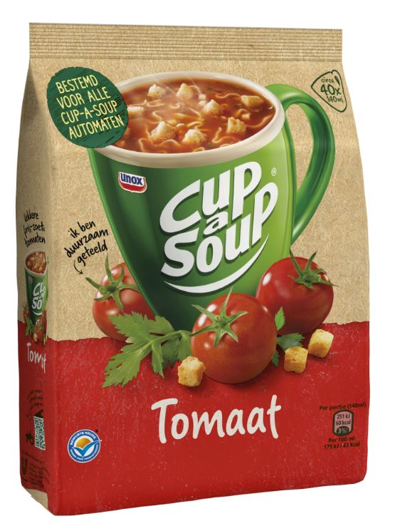 Cup-A-Soup Vending soep Tomaten 1 zk
