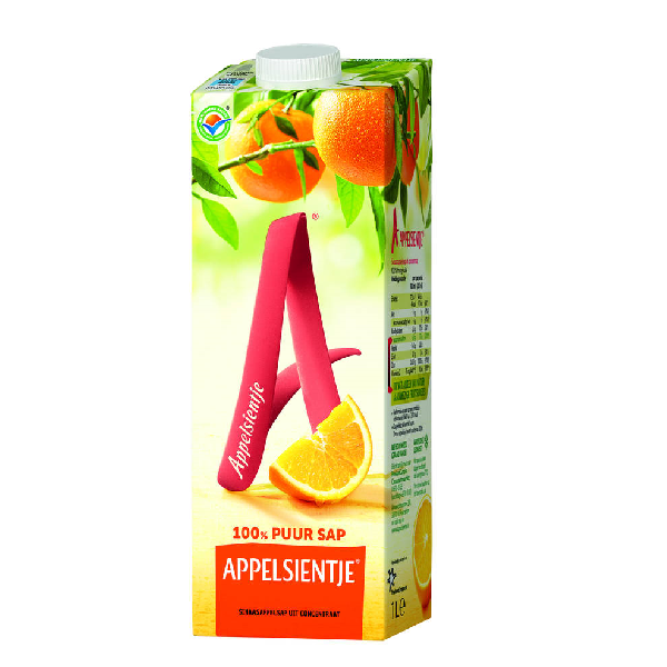 Appelsientje Sinaasappel 12x1 ltr - FSC