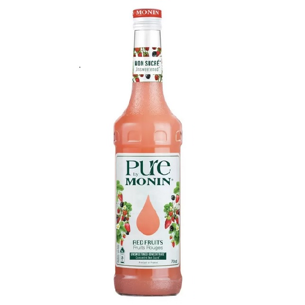 Monin Pure Red Fruits Fles 700 ml (koud water siroop)