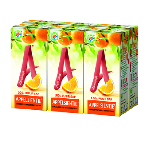 Appelsientje Sinaasappel 30x20 cl (pakje) - FSC