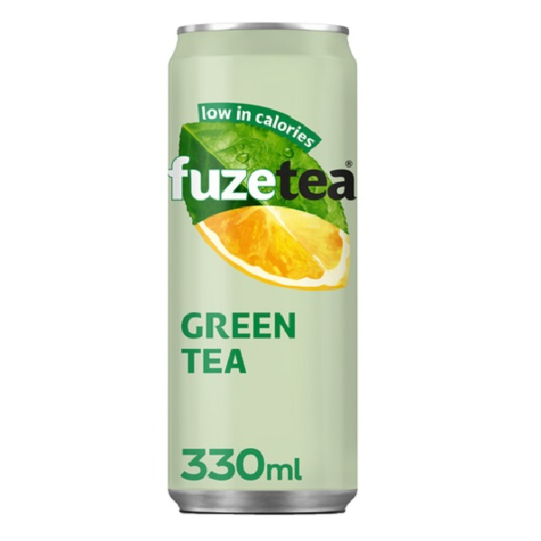 Fuze Tea Green Tea 24x33 cl Tray - Rainforest Alliance 