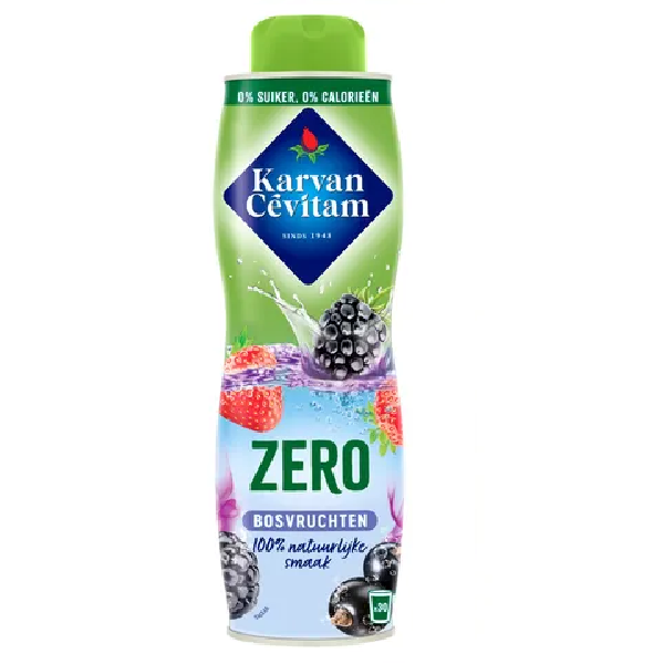 Karvan Cevitam ZERO Bosvruchten 1 Fles 60 cl 