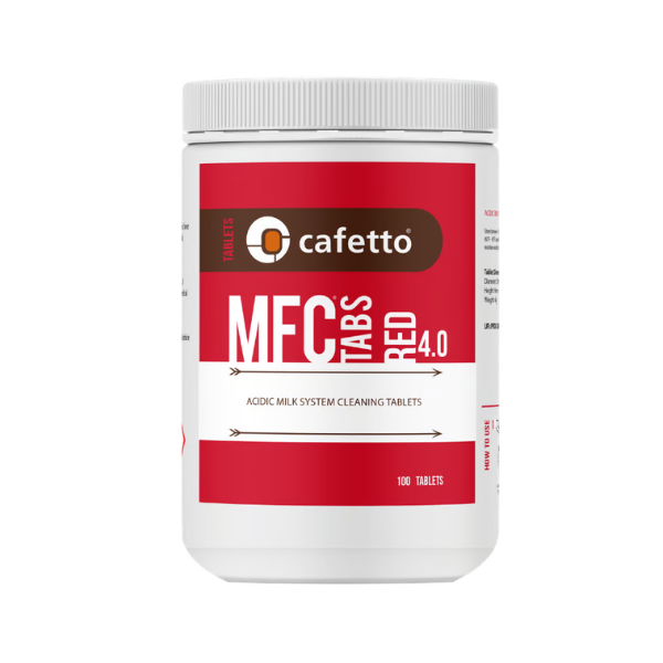 Douwe Egberts Reinigingstabletten Cafetto 100 st MFC Tabs Red (vervangt 70-138 Rinza tabletten 20mm)